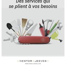 Publicité Nestor & Jeeves