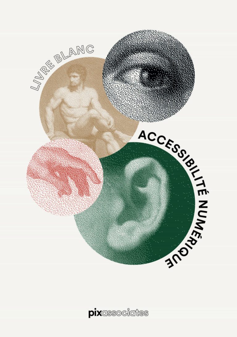 Couverture du livre blanc Accessibilité numérique - Pix Associates